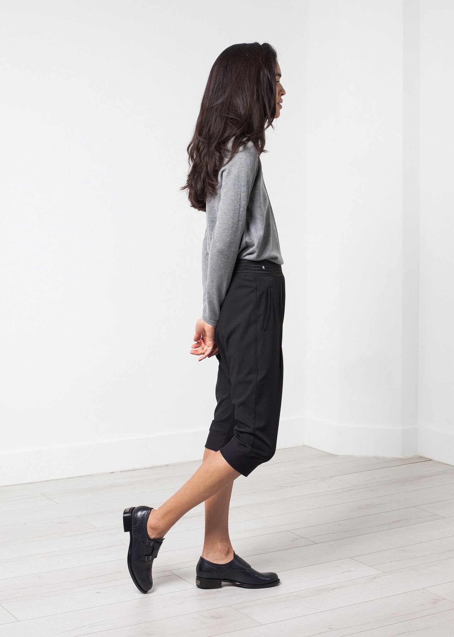 Gewebte Bermudashorts