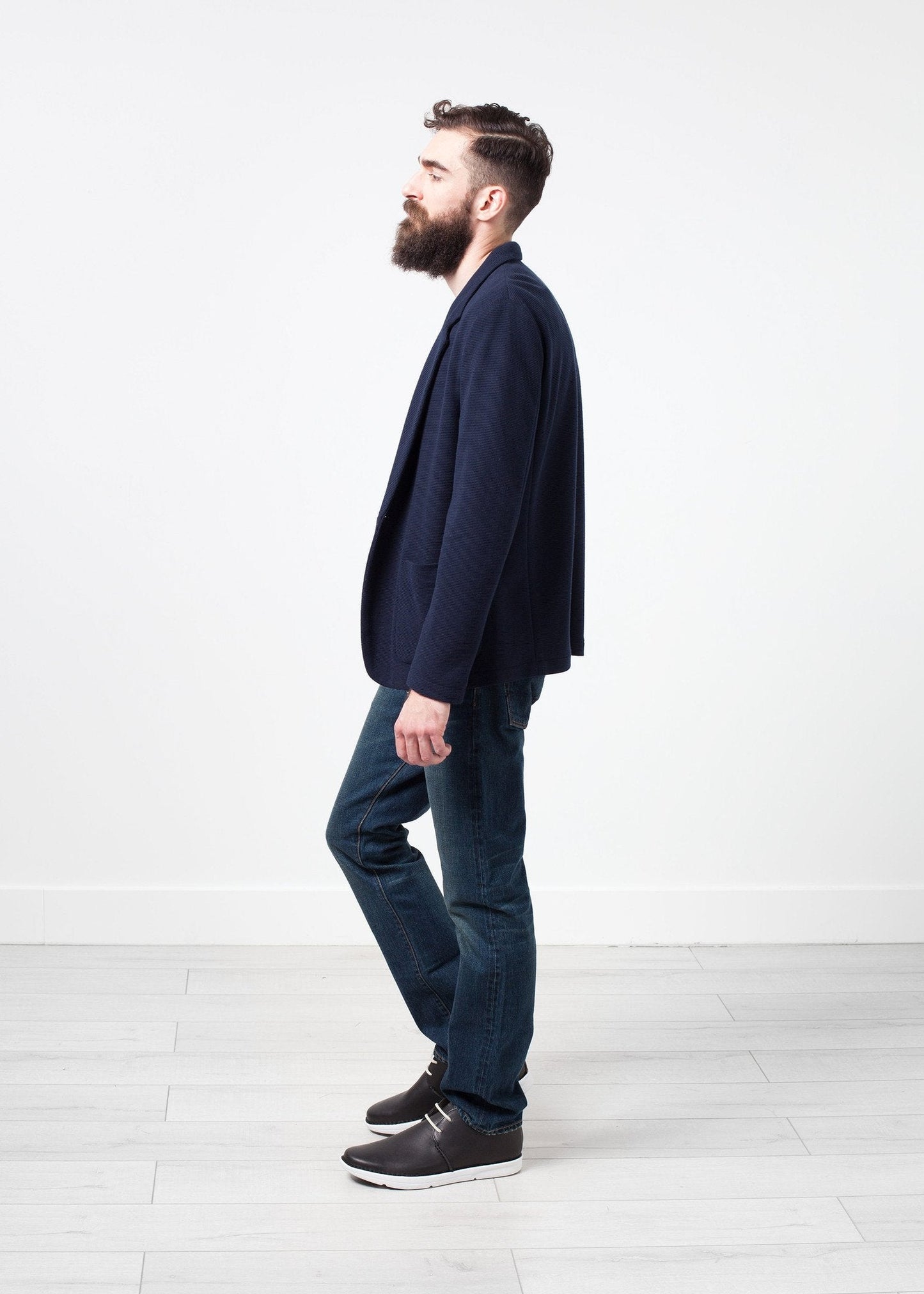 Baumwolljacke in Navy