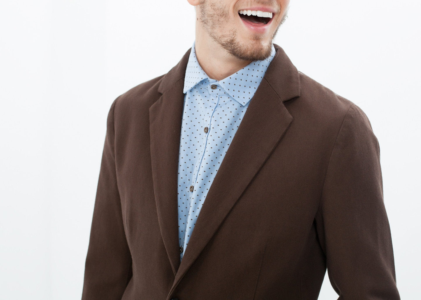 Sportjacke in Braun