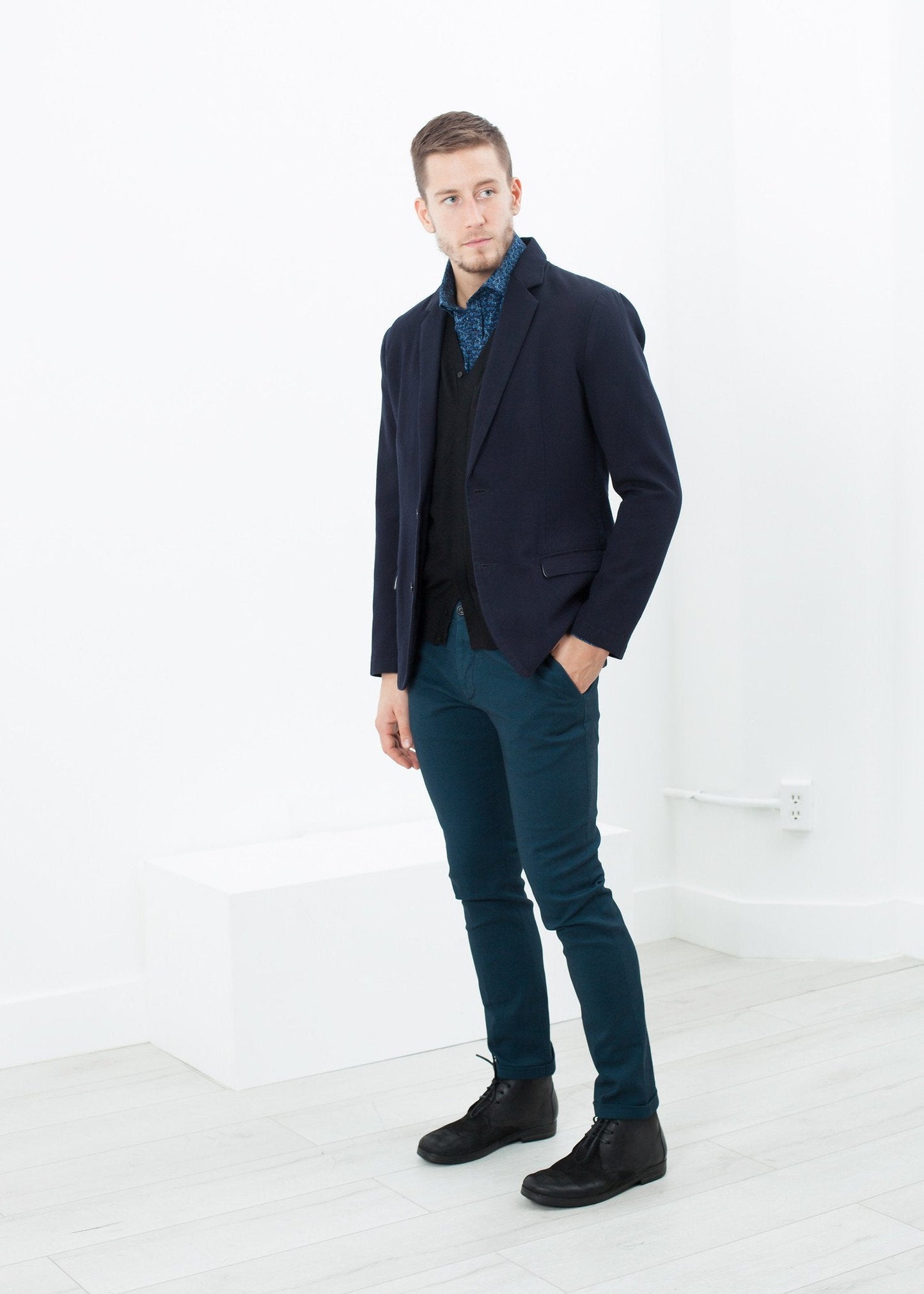 Sportjacke in Blau 