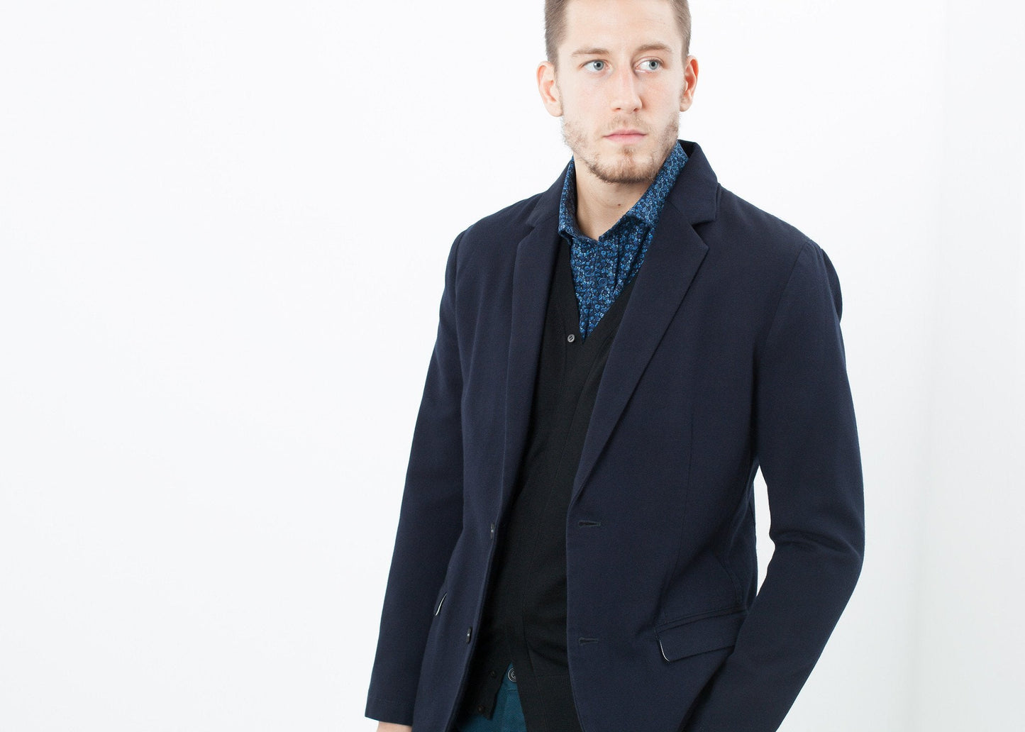 Sportjacke in Blau 