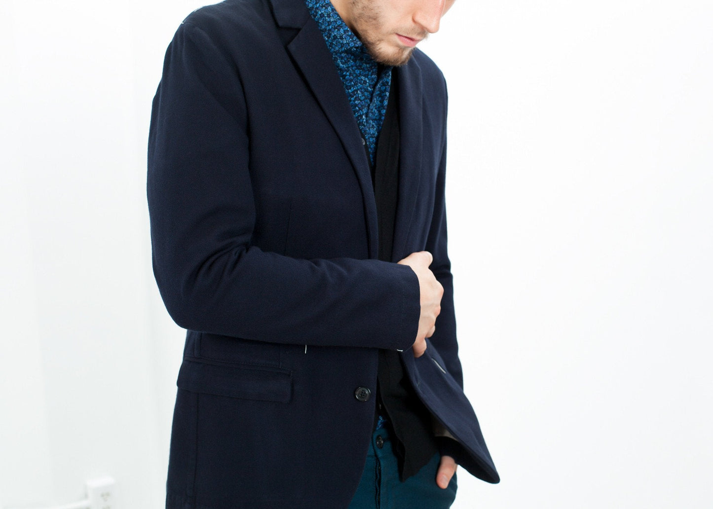 Sportjacke in Blau 
