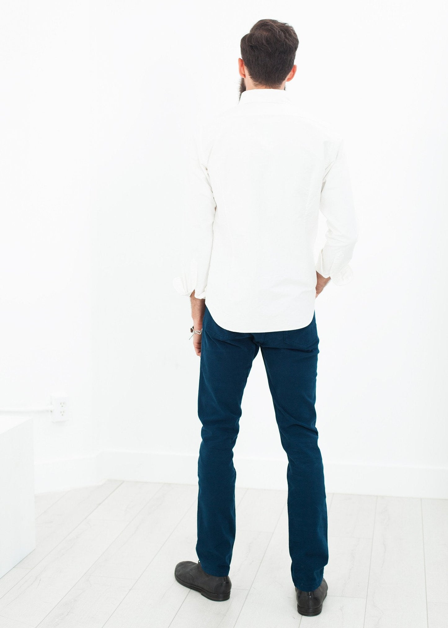 Alex Twill Pant i Mariner