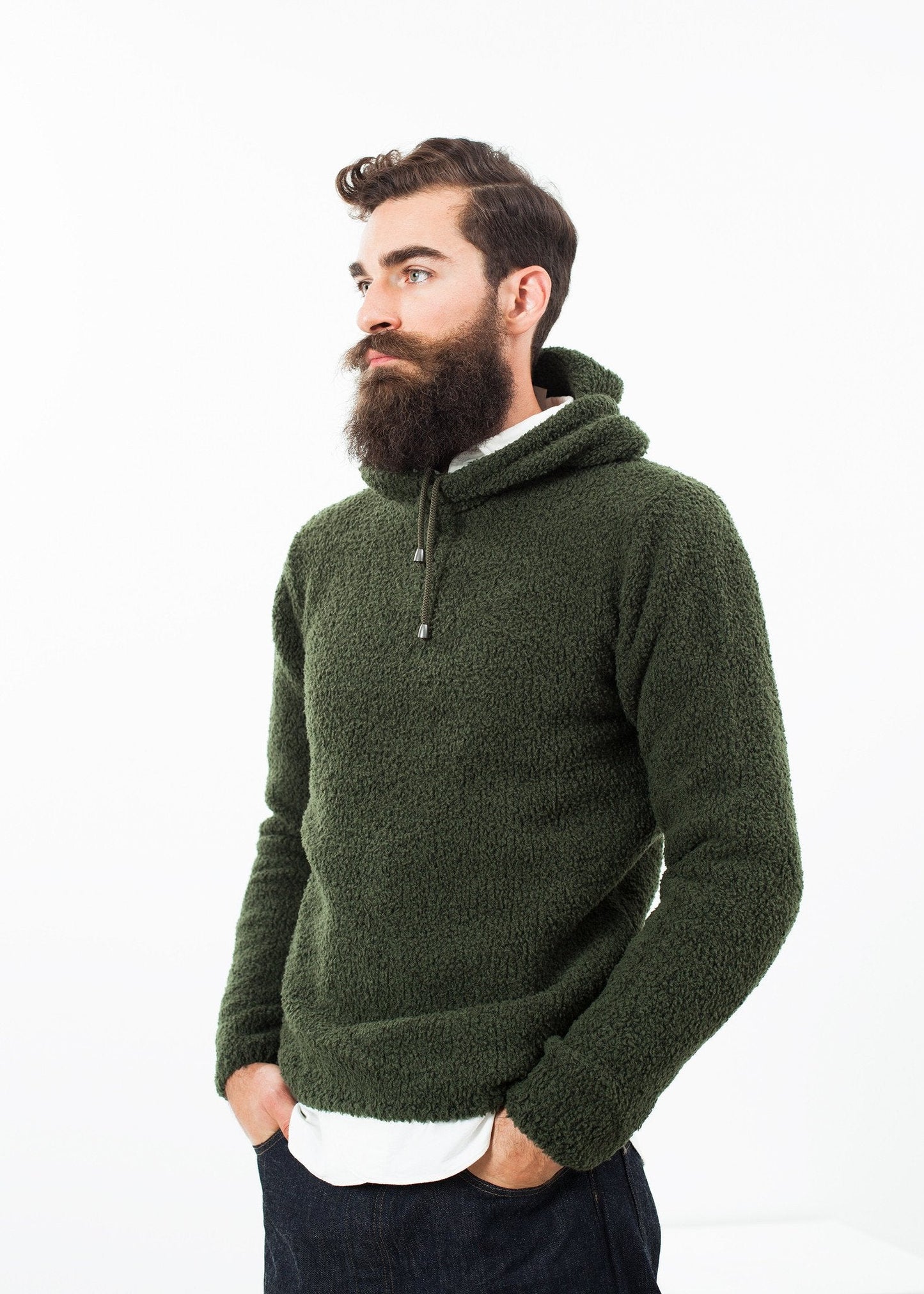 Grizzly-Pullover in Grünfink