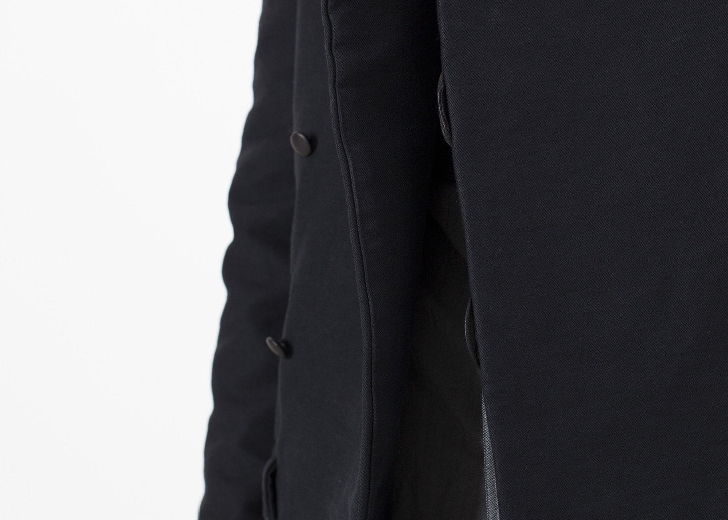 Taban-Mantel in Schwarz 