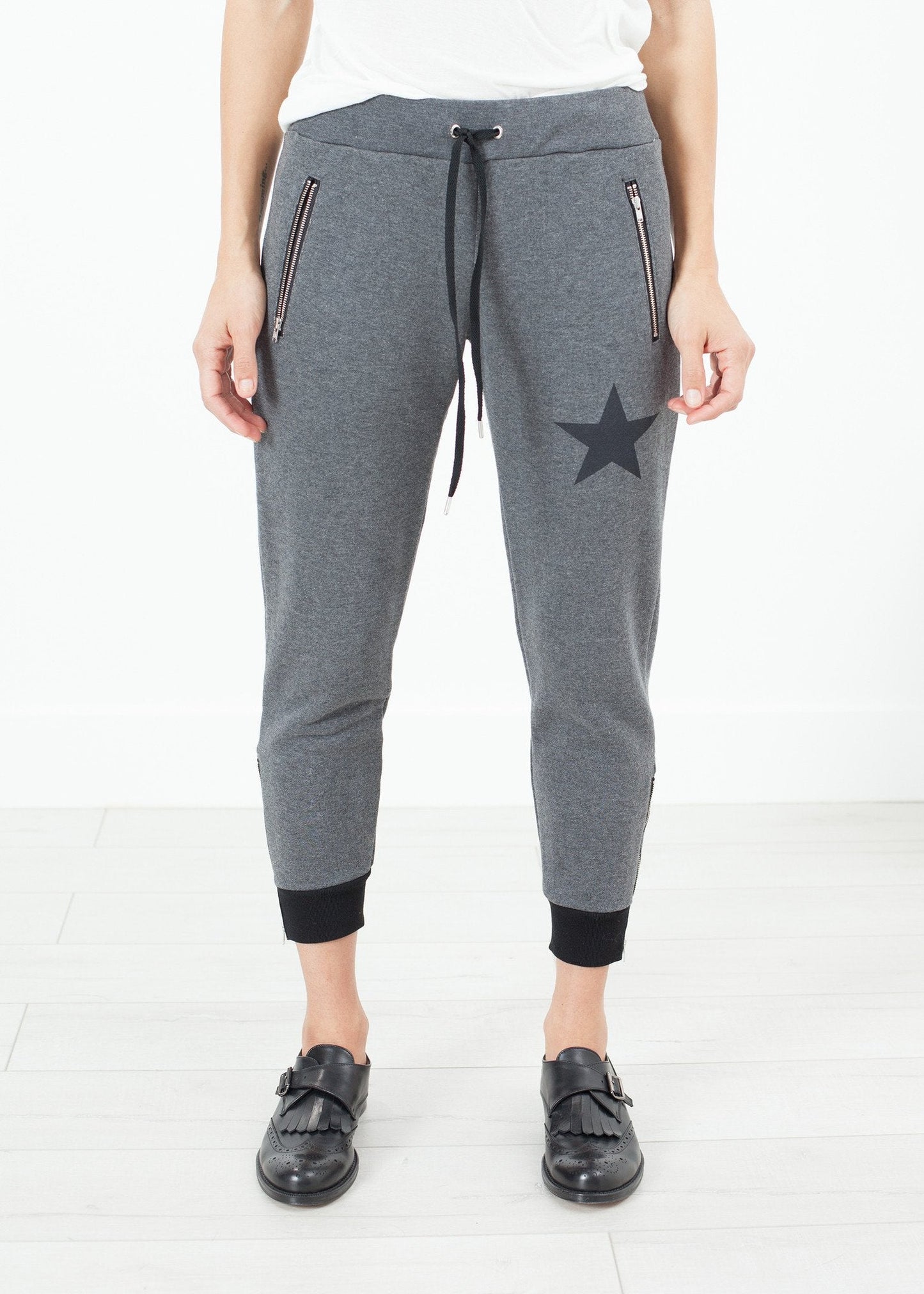 Pantalón Loopwheeler Star en Gris 
