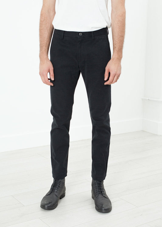 Chino da uomo in nero