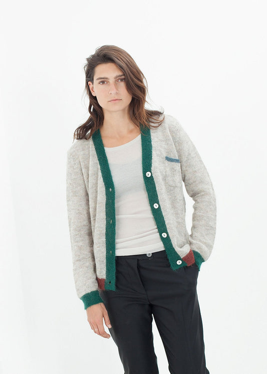 Cardigan da scrivania color erica 