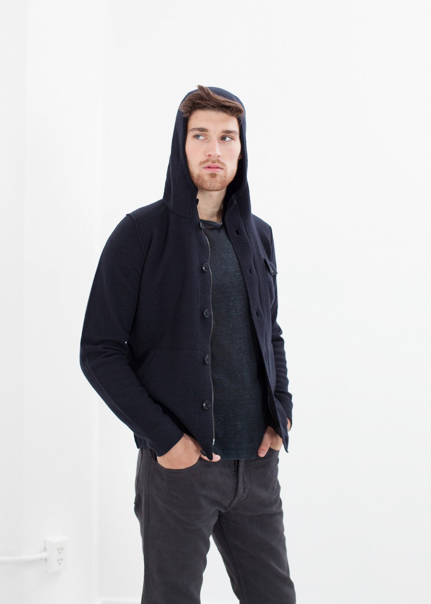 Giacca Hubbard in blu marino