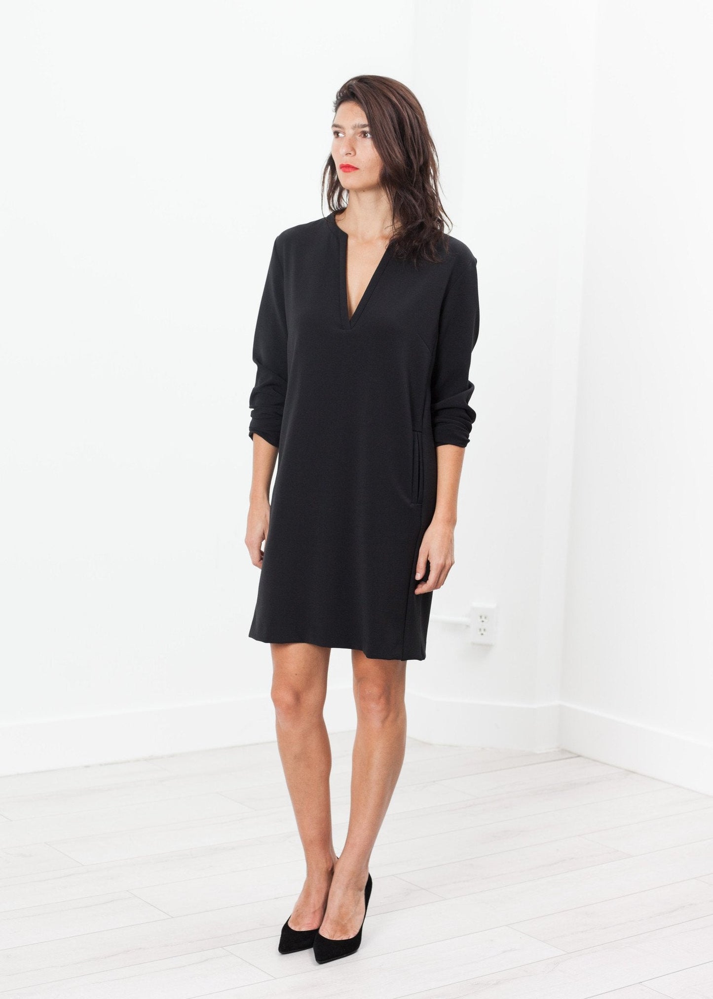 A-Line Pocket Shift en noir