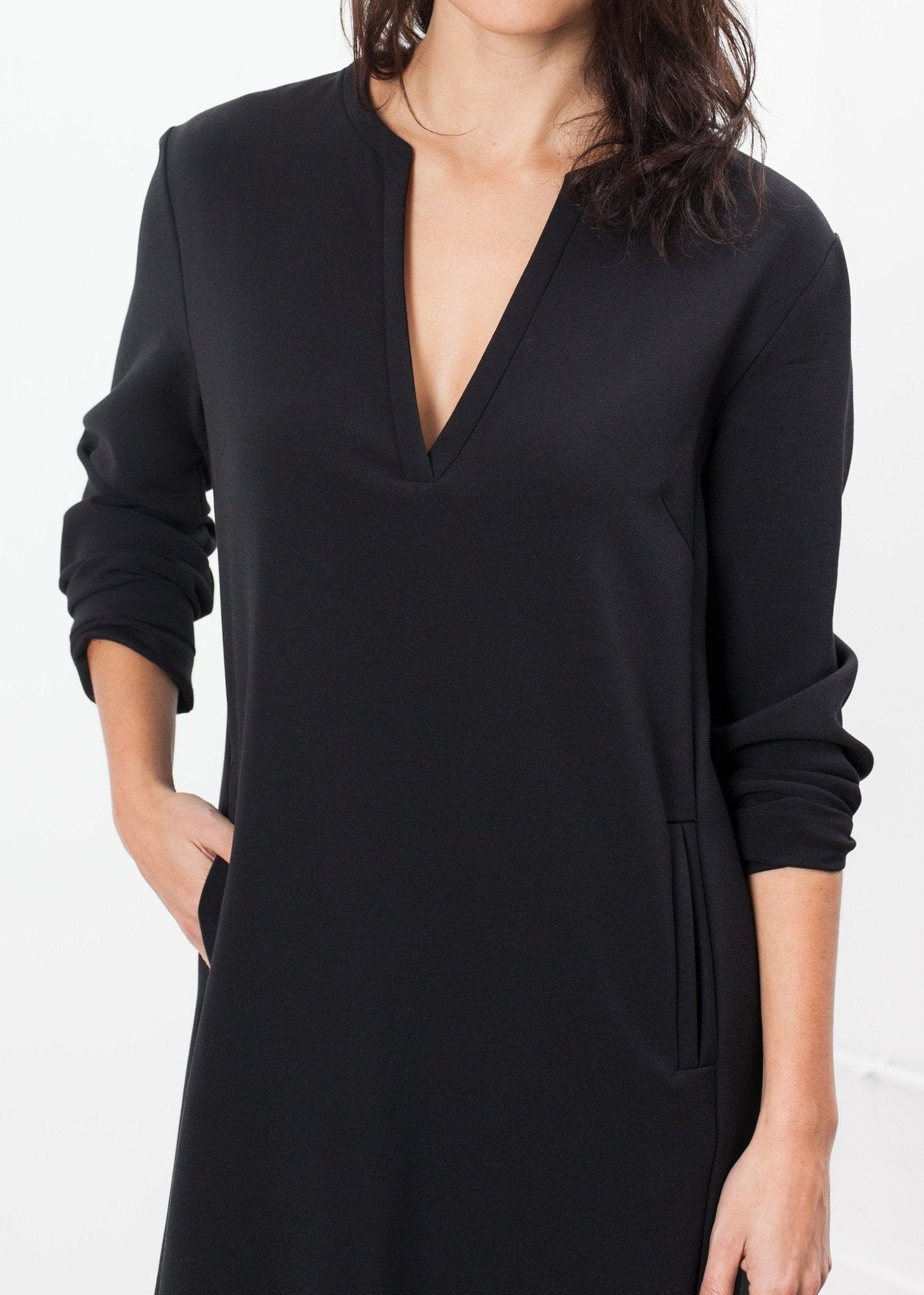 A-Line Pocket Shift en noir