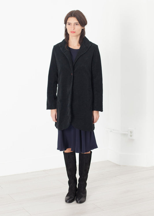 Griffon-Mantel in Schwarz