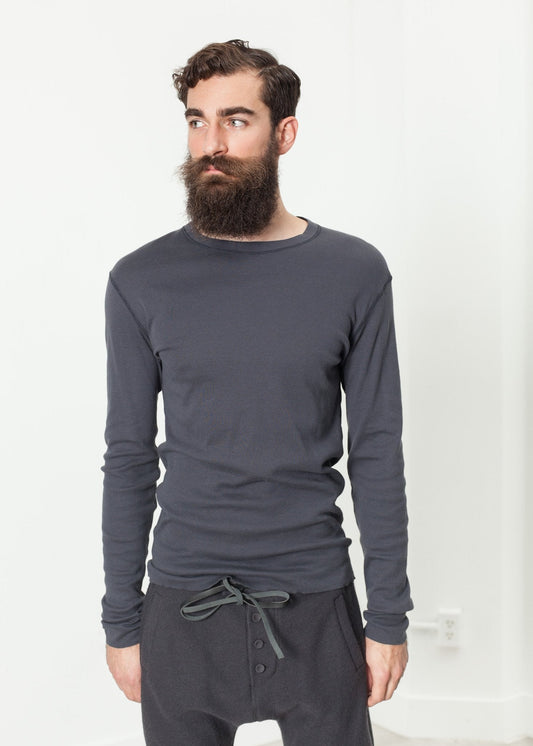 Camicia Secon Shale in ardesia