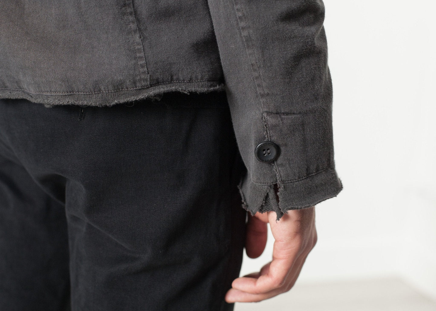 Goof-Jacke in Teer