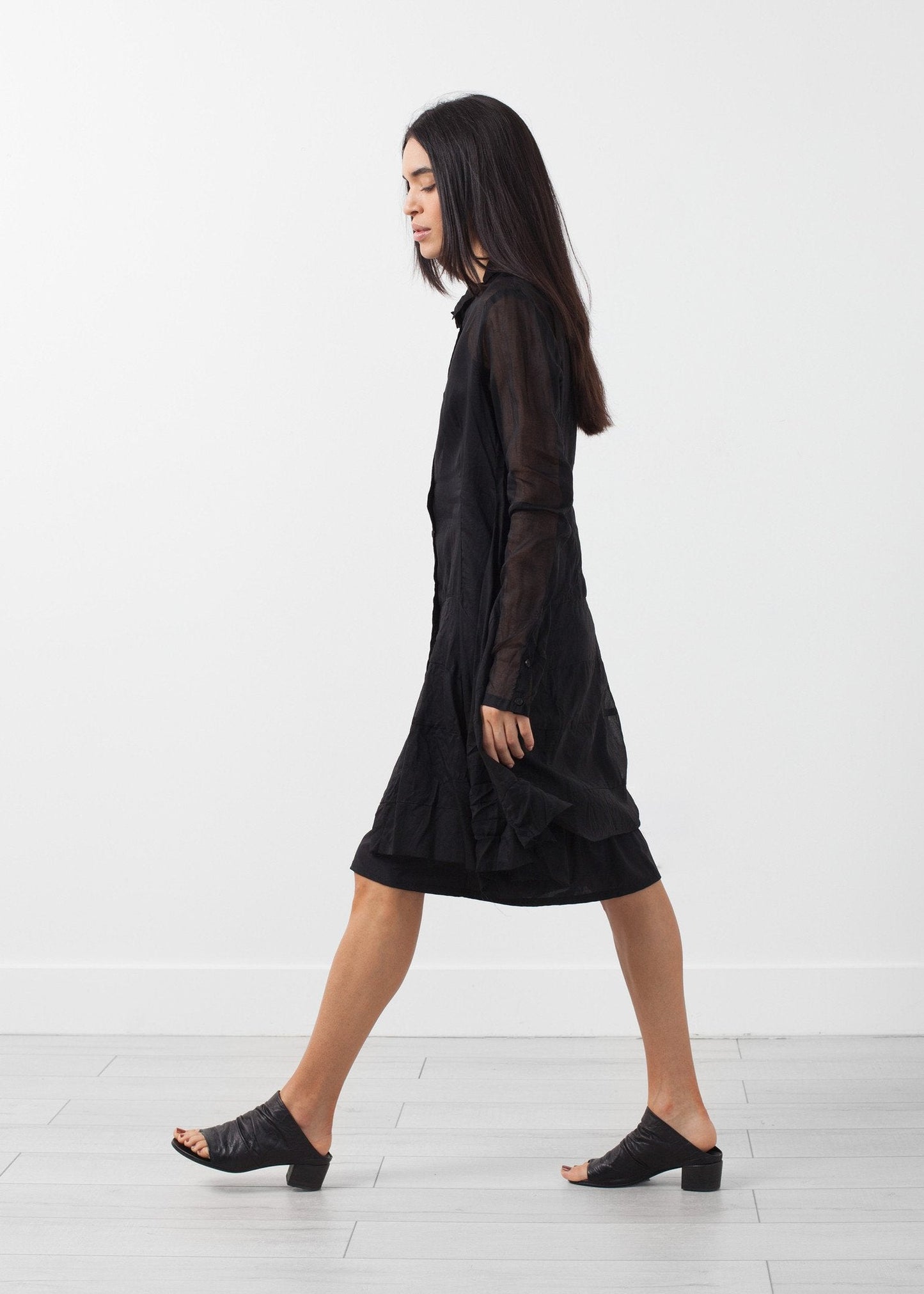 Vestido con botones