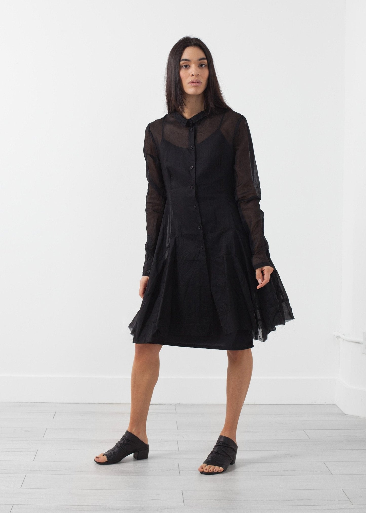 Vestido con botones