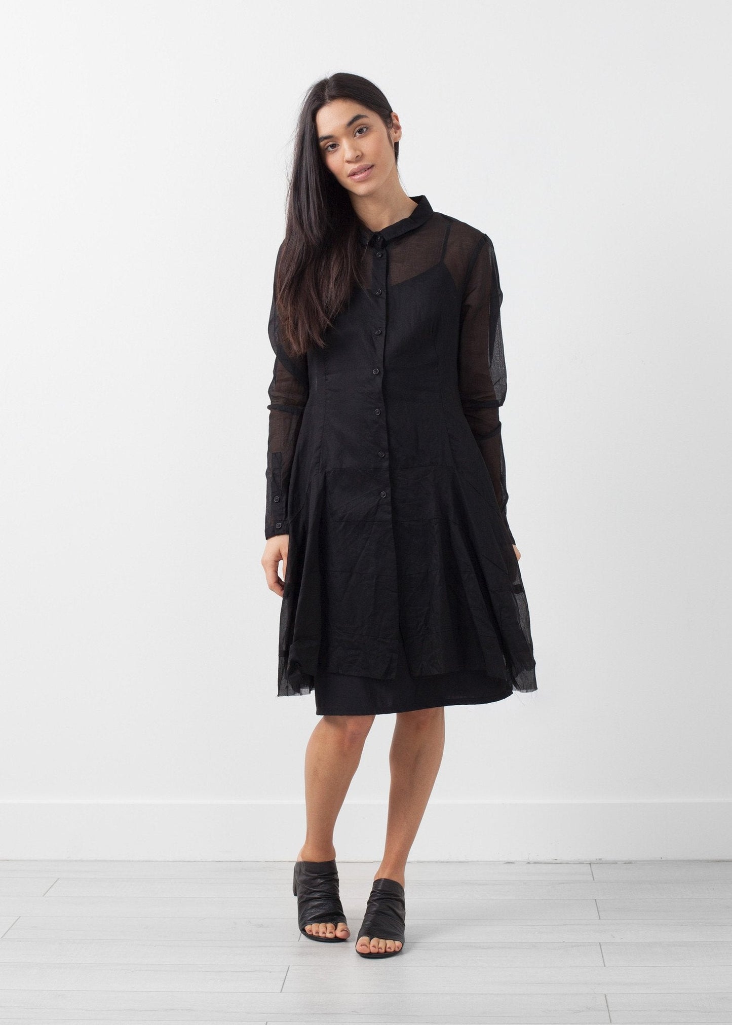 Vestido con botones