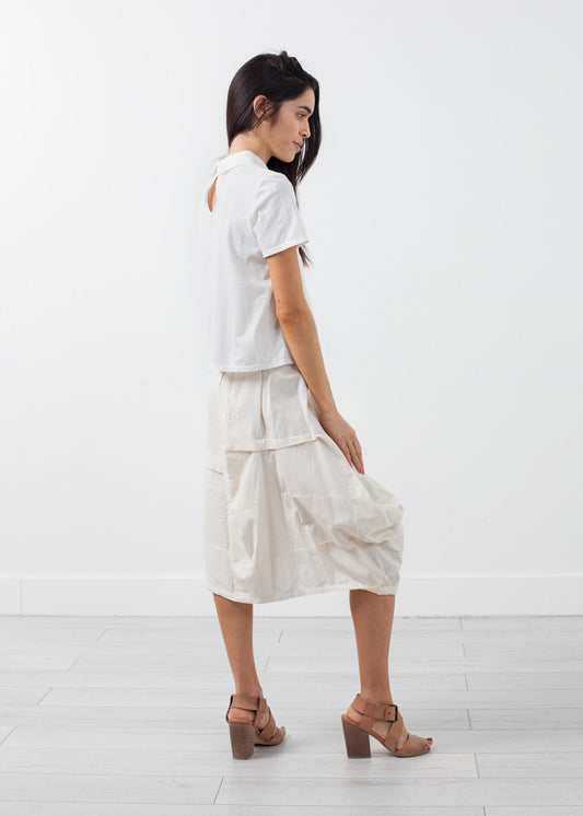 Bluse mit doppeltem Kragen