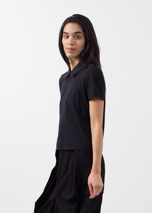 Bluse mit doppeltem Kragen