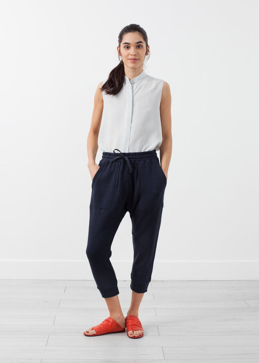 Pantalón harén de punto