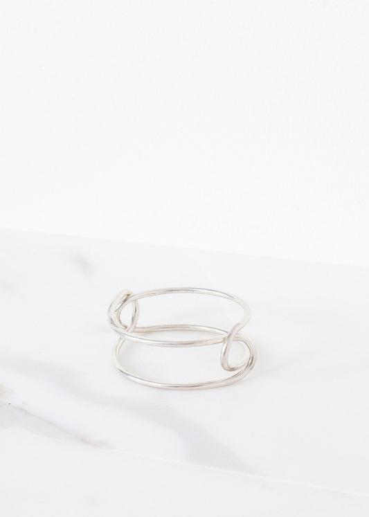 Brazalete 84 en Plata Pulida