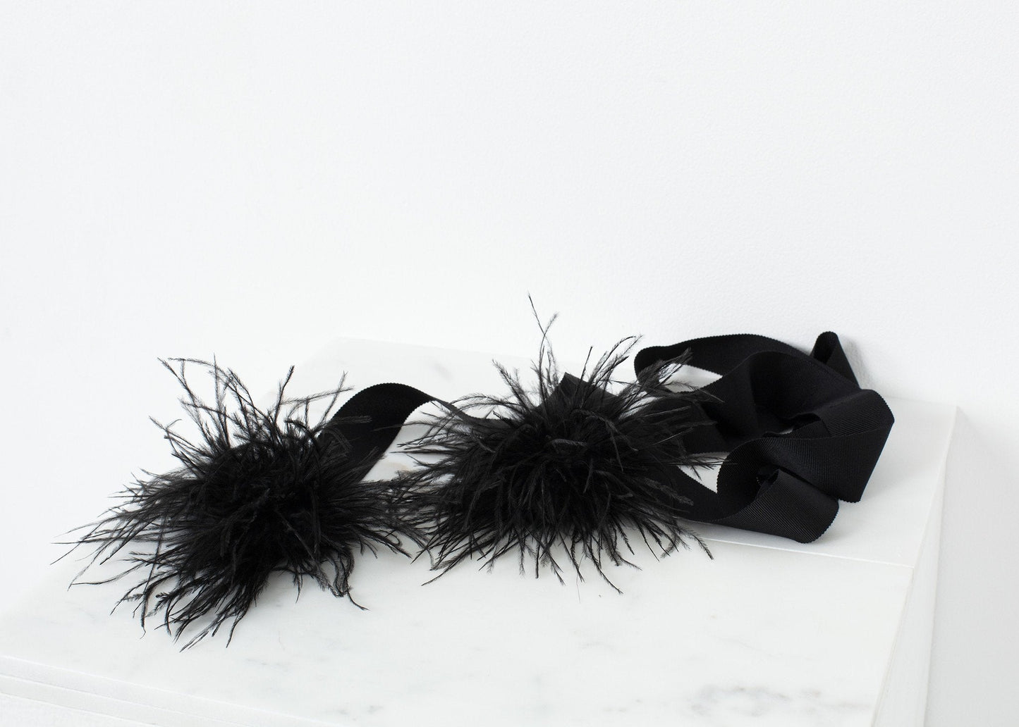 Ceinture en plumes