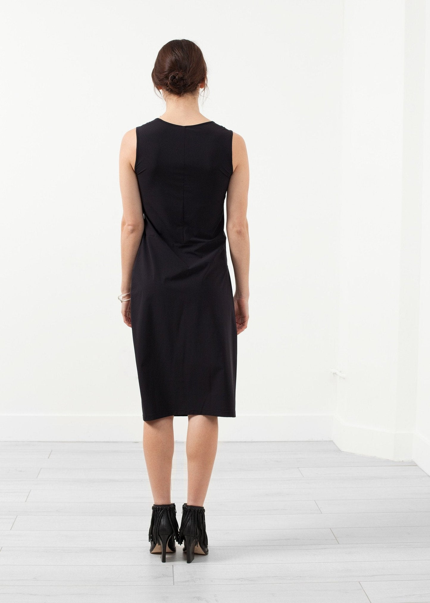 Vestido ajustado sin mangas