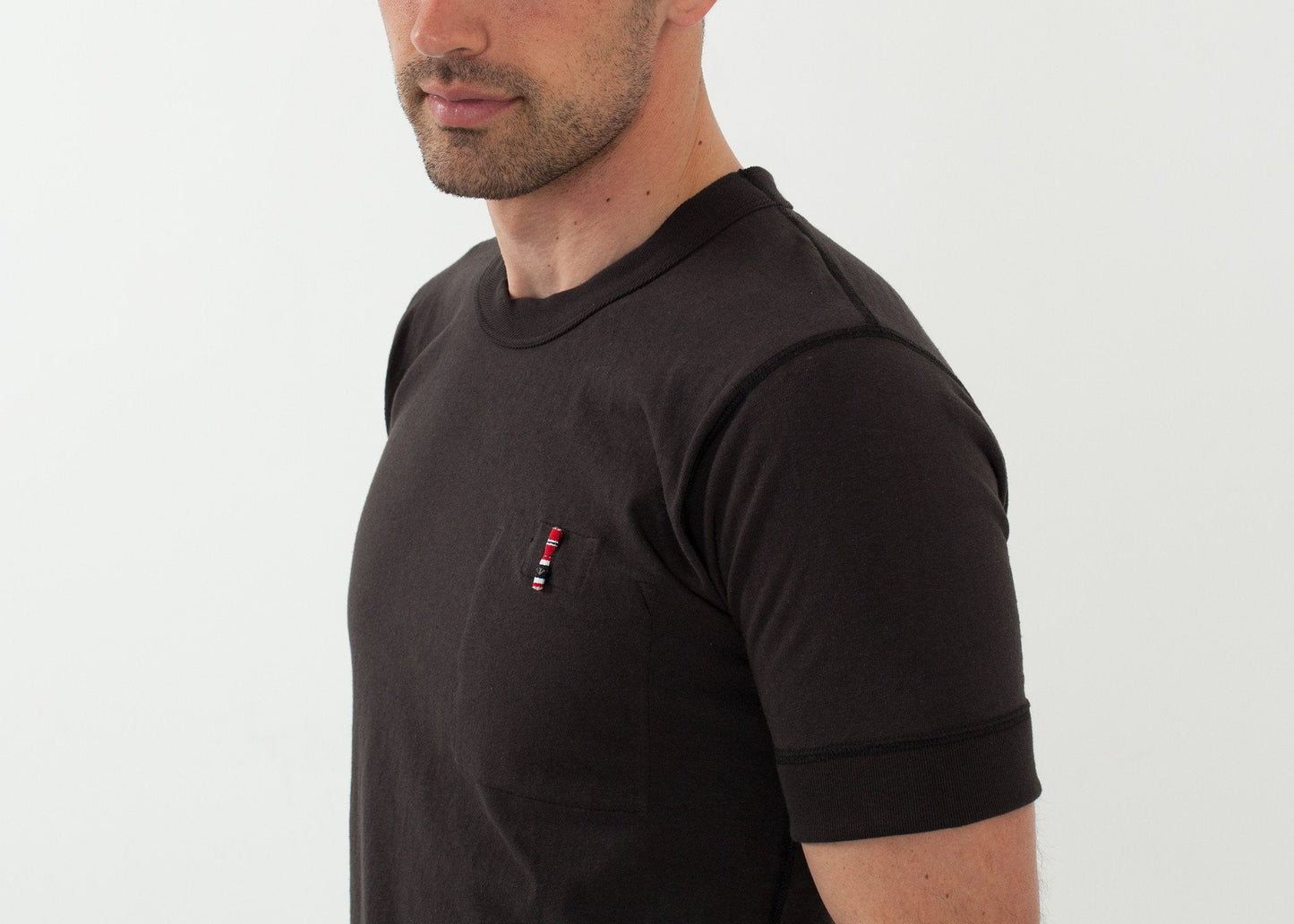 T-shirt en jersey interlock