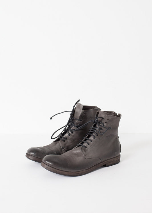 Bota con cordones Listello en gris pizarra