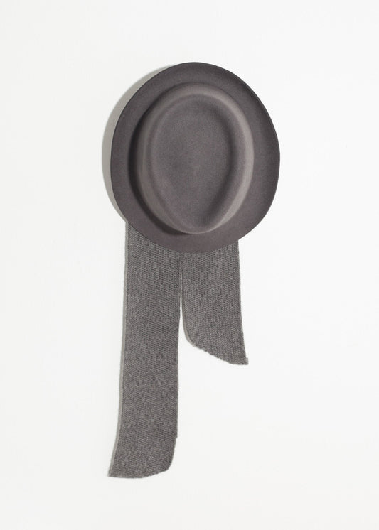 Sombrero Kate en Gris Acero